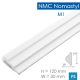 Молдинг для стен из полистирола NMC Nomastyl M1 - 53 шт * 2 м